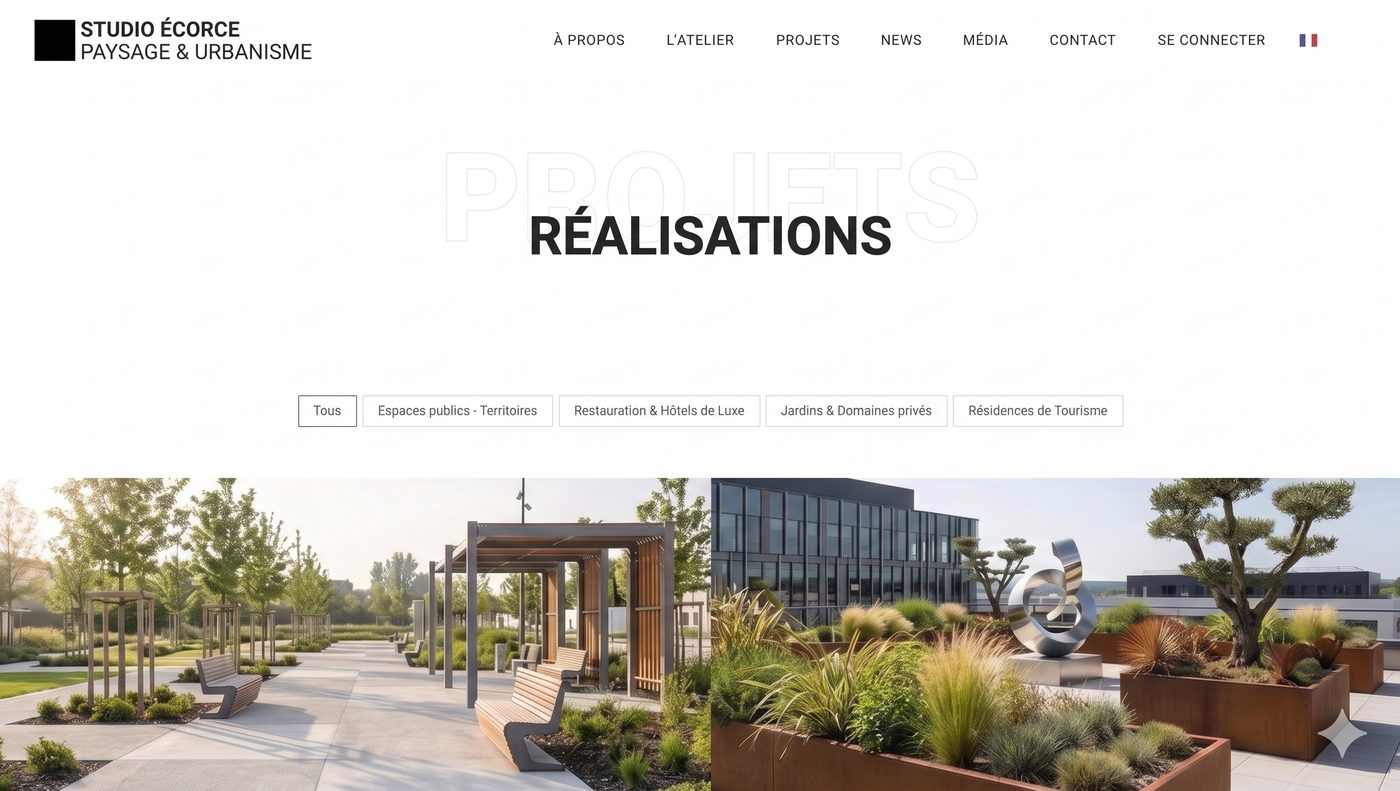 Paysage & Urbanisme — Projets