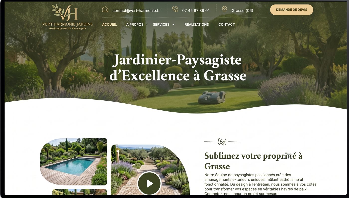 Paysagiste Grasse
